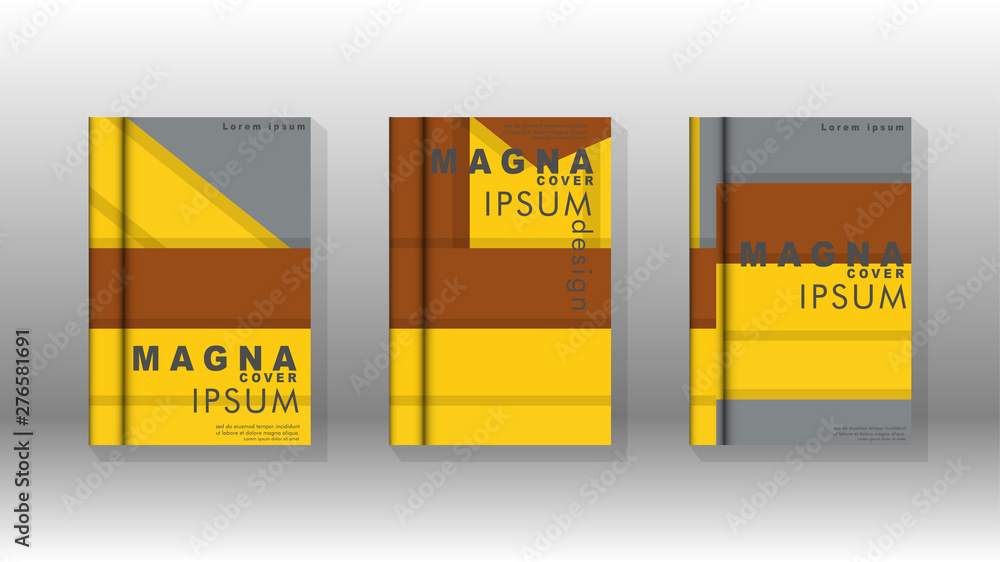 Cover book concept abstract geometric background with a combination of colors and shapes Cover book concept abstract geometric background with a combination of colors and shapes