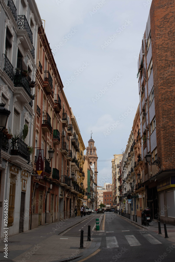 old street in valencia