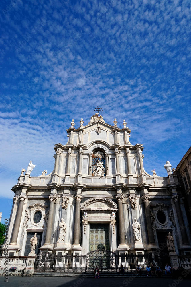 cathedral of Santa Agatha in Catania