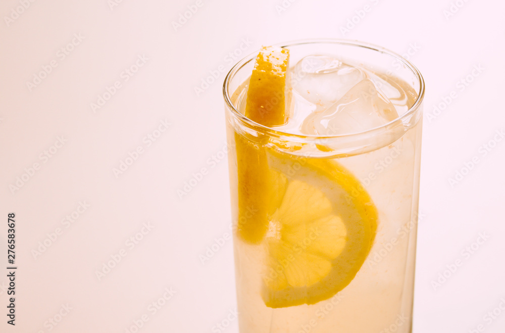 Glass of lemonade. Glass of lemonade.