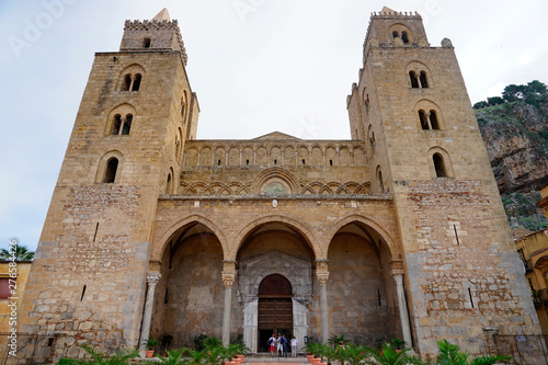 Cefalu cathedral ;Italy photo