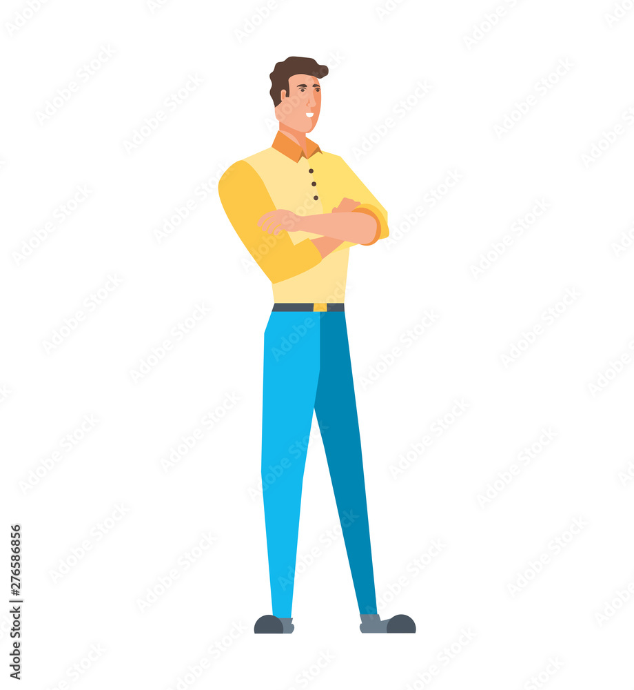 Isolated man design vector ilustration Isolated man design vector ilustration