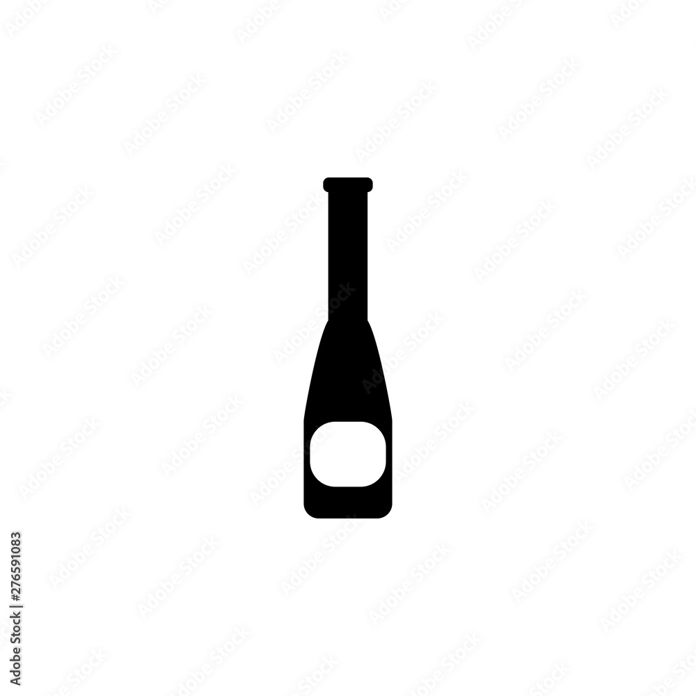 Wine icon. Alcohol drink restaurant symbol