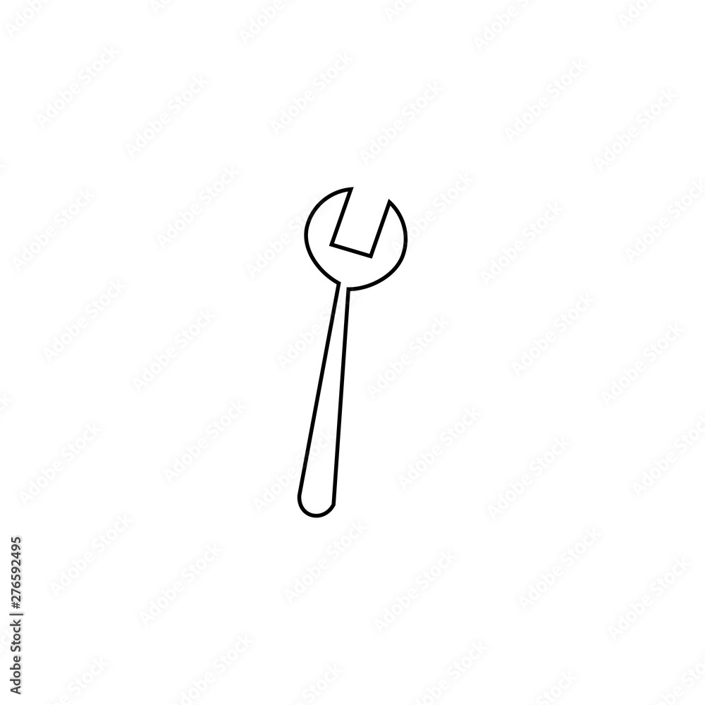 Repair key icon. work symbol Repair key icon. work symbol