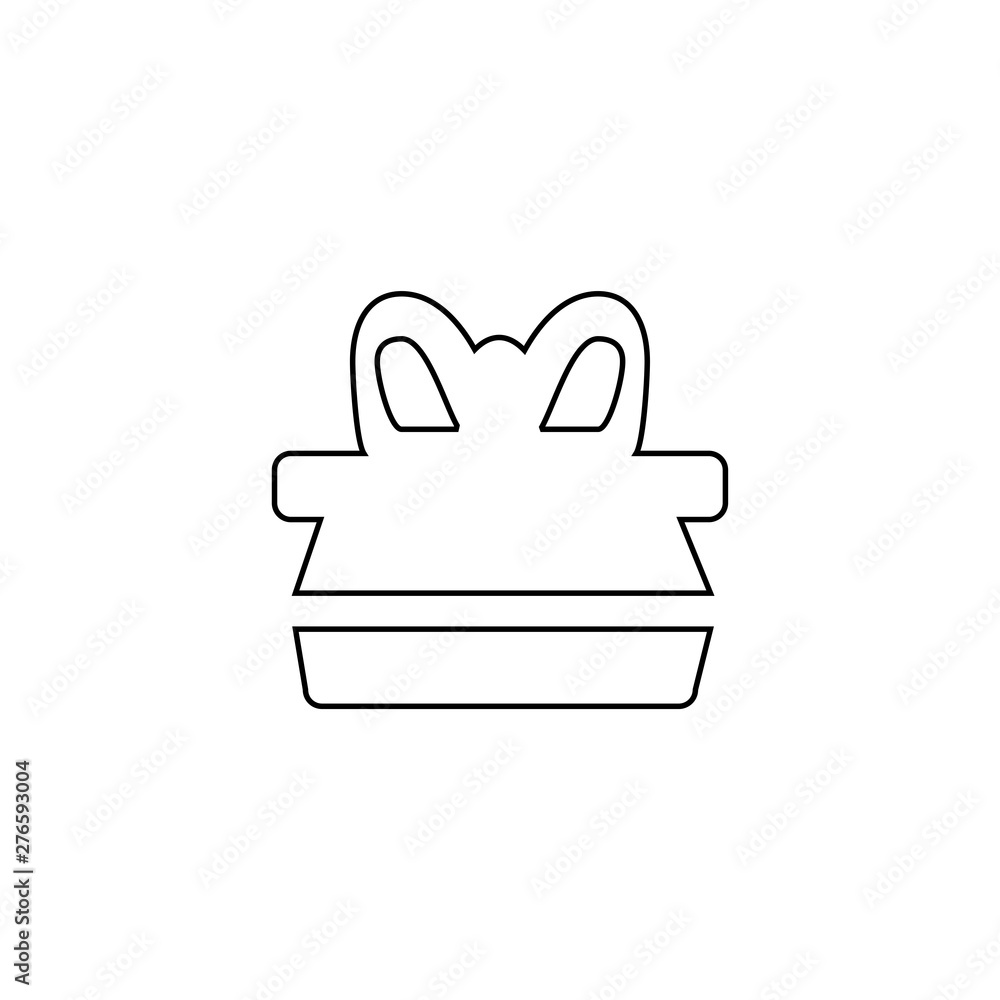 Gift icon. Birthday event symbol Gift icon. Birthday event symbol