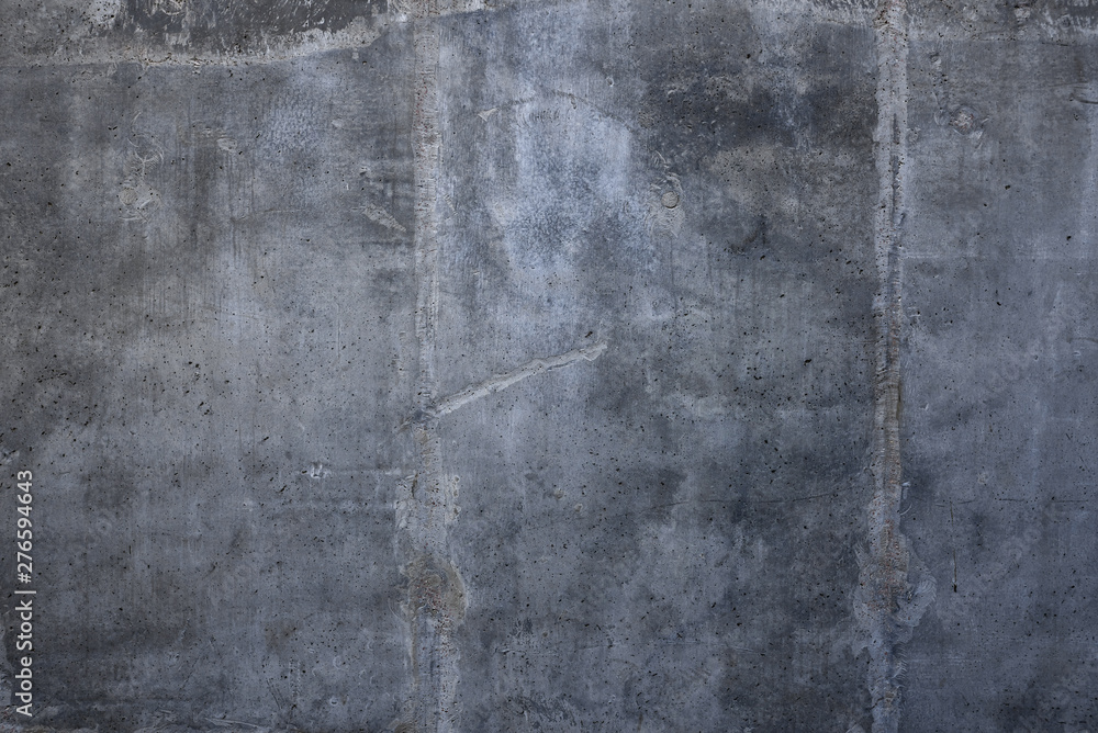 concrete wall background with scratches and cracks