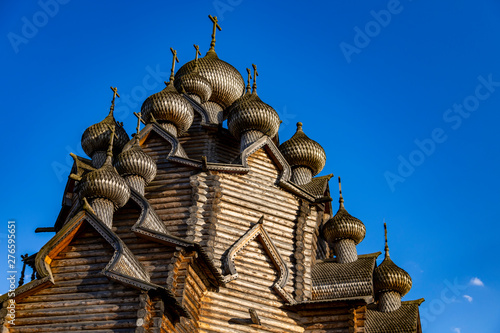 The Church of the Holy virgin in the estate Bogoslovka Saint Petersburg 01,05,2019 photo