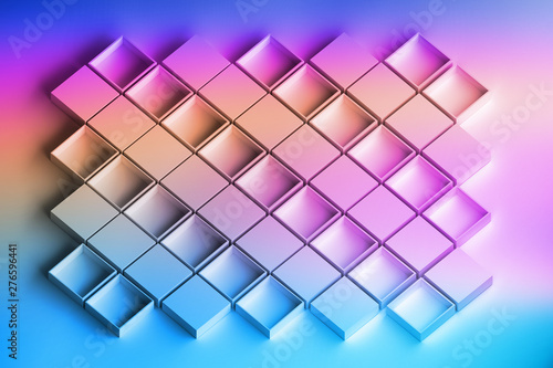 Vivid opened and closed boxes