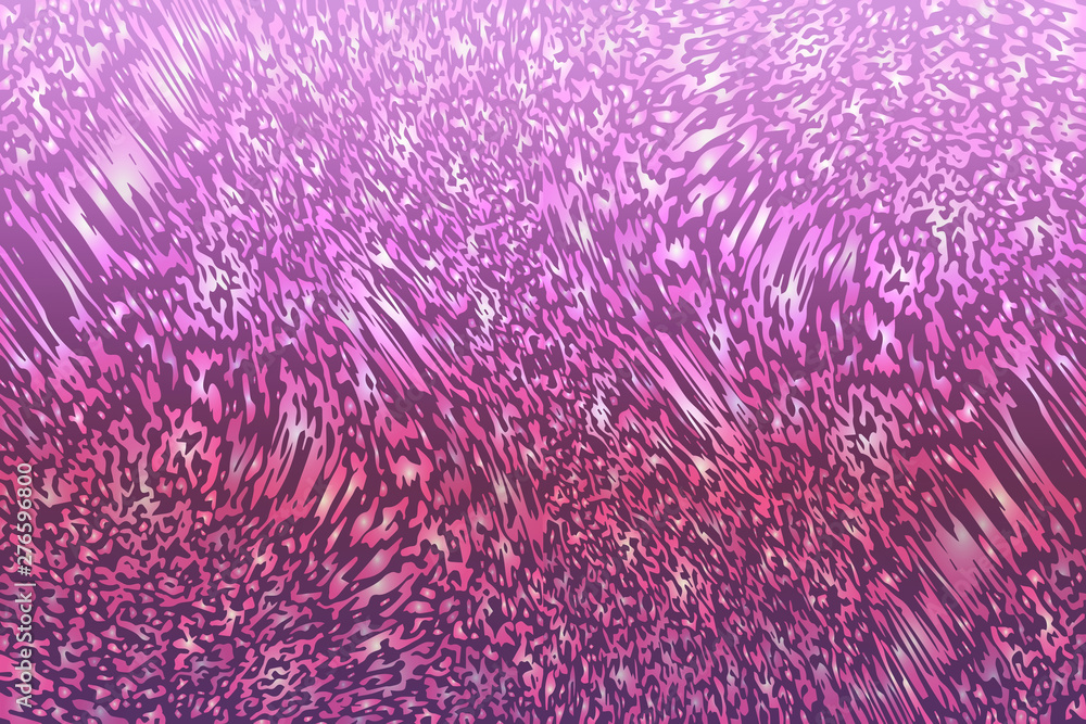 Fototapeta premium Organic pink nature pattern with strokes dots