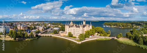 Panorama Schweriner Schloss photo