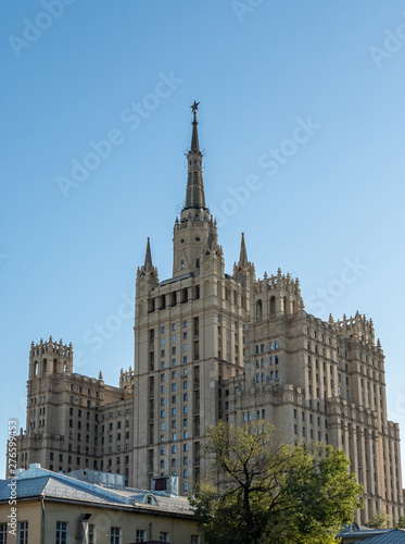 The Kudrinskaya Square Building is a building in Moscow, one of seven Stalinist style skyscrapers