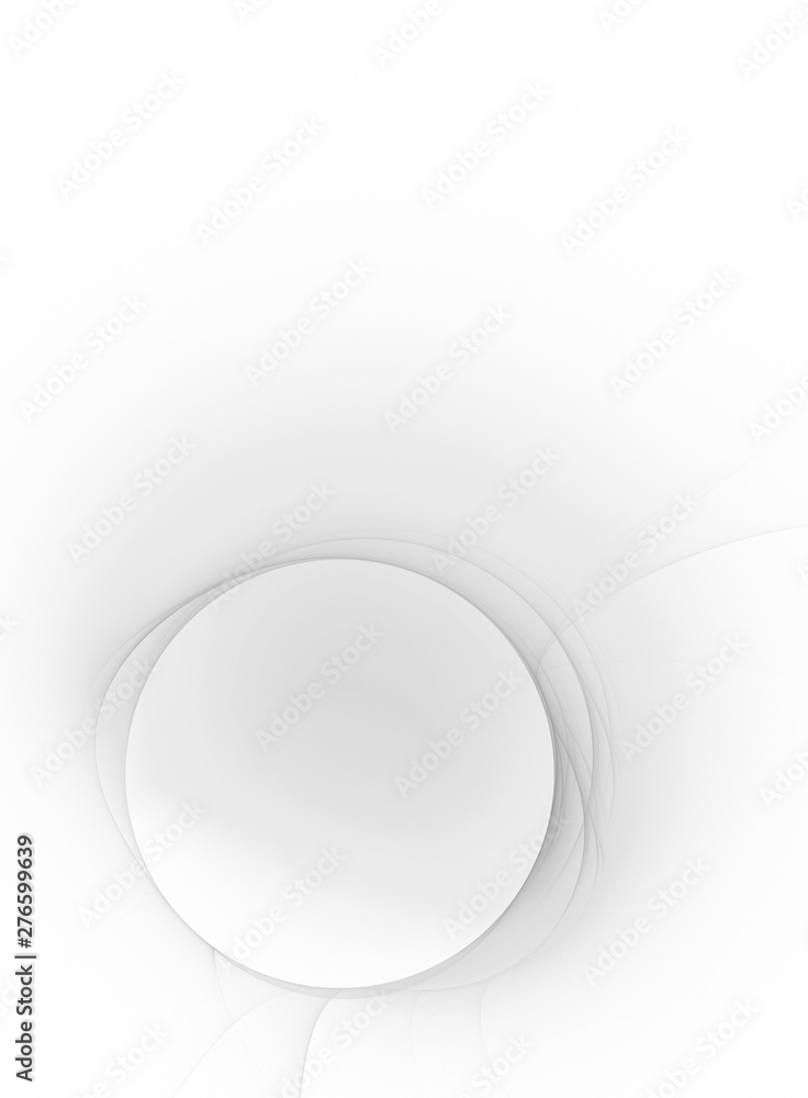 Something abstract transparent bodiless essential on a white background Something abstract transparent bodiless essential on a white background