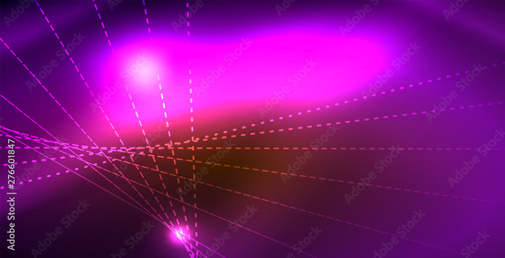 Color neon lights with waves abstract background Color neon lights with waves abstract background