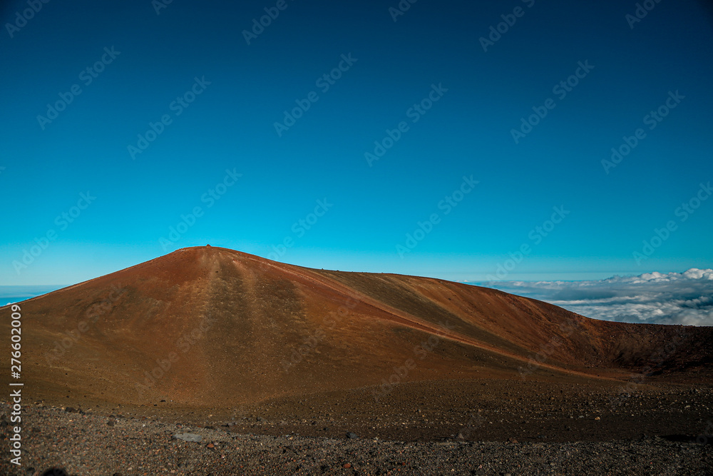 desert and blue sky desert and blue sky