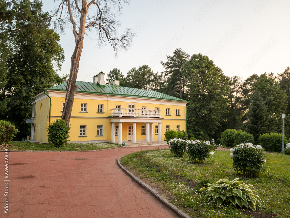 The main buildings of the estate. Former residence of Vladimir Ilyich Lenin