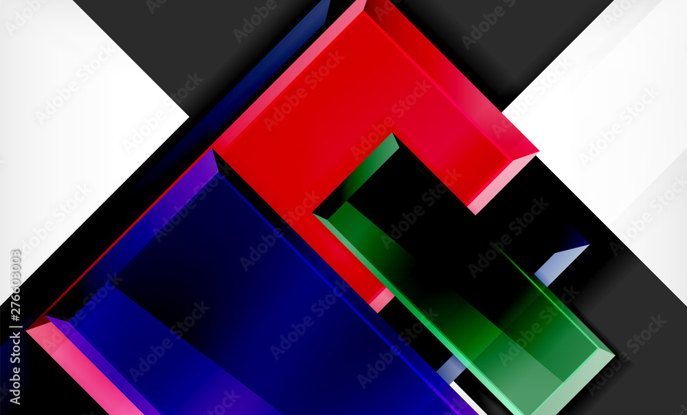 Color squares futuristic abstract background Color squares futuristic abstract background