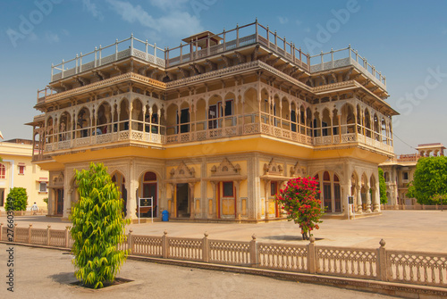 Mubarak Mahal, City Palace in Jaipur, Rajasthan, India, Indian subcontinent, South Asia. photo