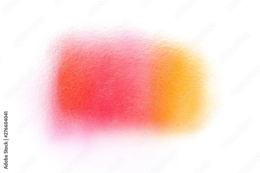 soft paintbrush airbrushed spray paint rectangular red-yellow spot with soft edges watercolor soft paintbrush airbrushed spray paint rectangular red-yellow spot with soft edges watercolor