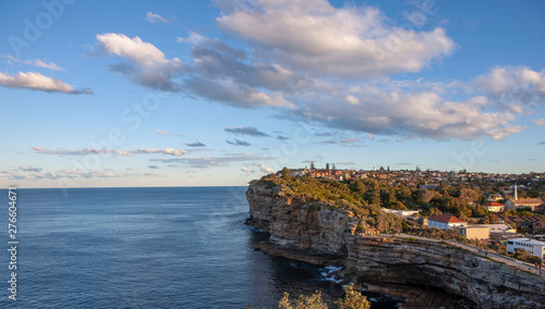 Sydney Australia. Watson Bay gaps bluf