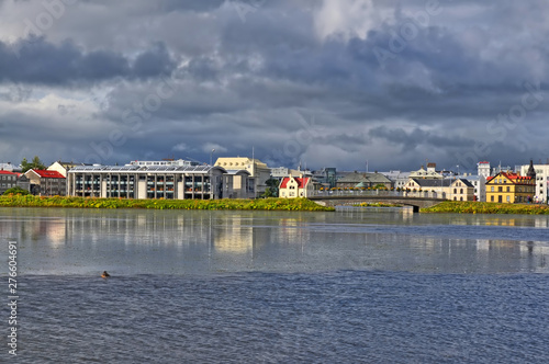 Panorama of Reykjavík  -  the capital and largest city of Iceland #276604691
