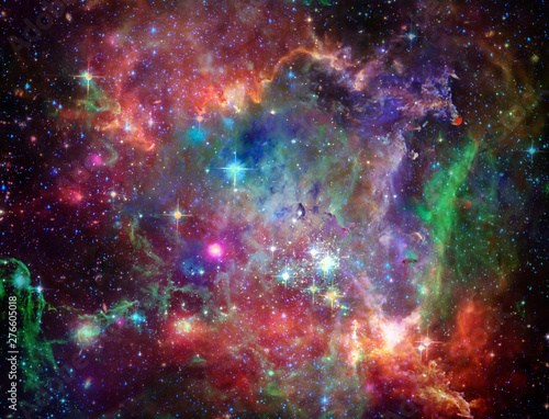 Fototapeta Naklejka Na Ścianę i Meble -  Big Babies in the Rosette Nebula