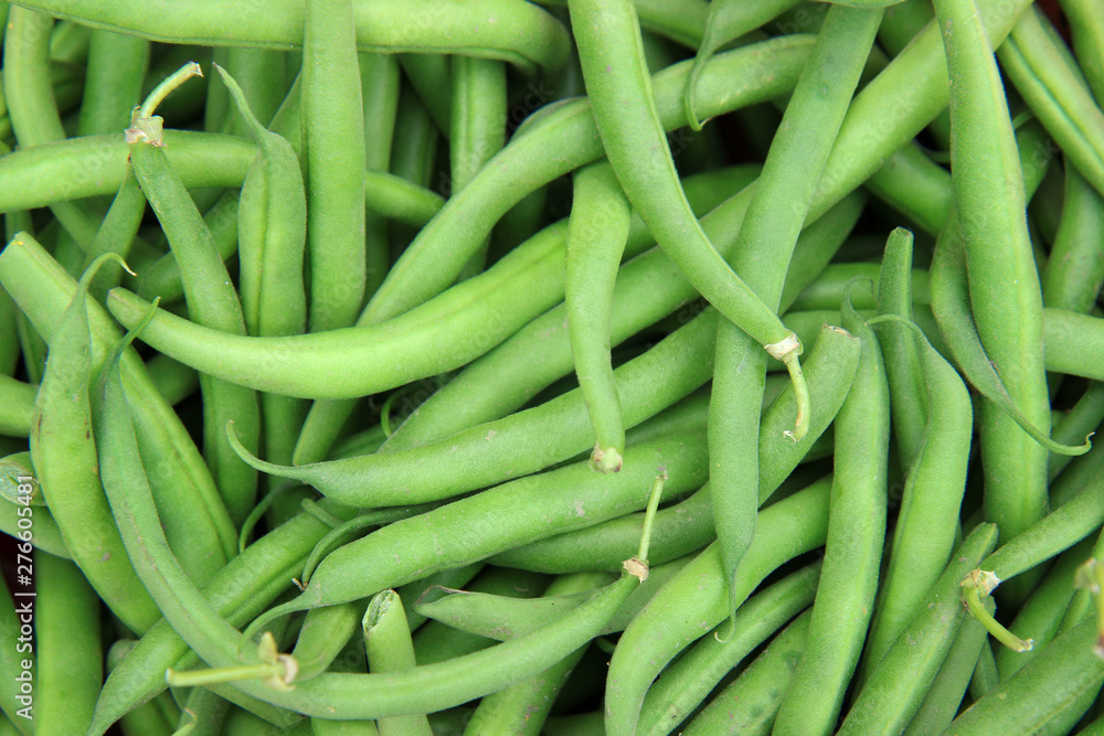 green beans on the market