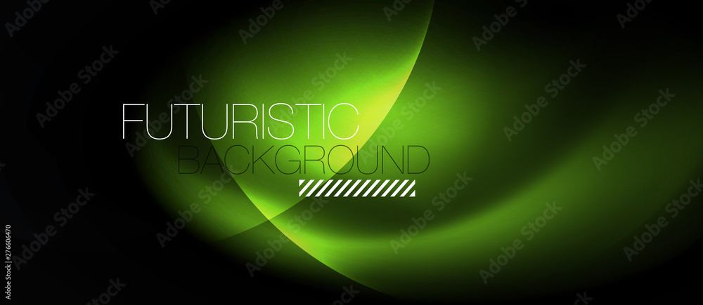 Shiny neon circles abstract background Shiny neon circles abstract background