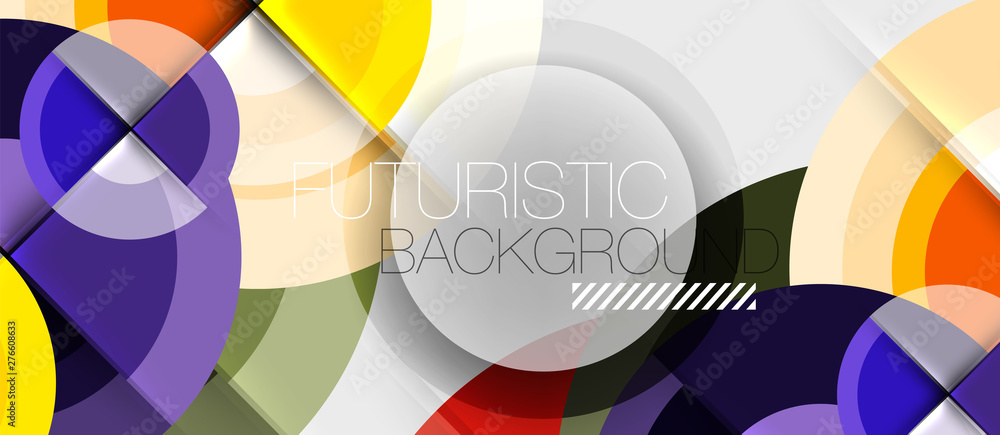 Circular geometrical design template Circular geometrical design template