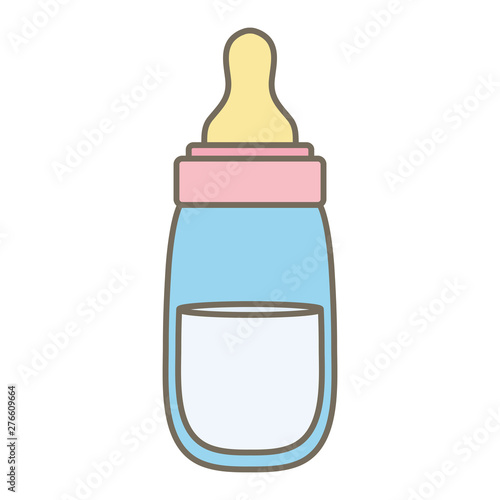 baby bottle milk accessory icon