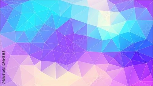 Abstract 2D triangle geometric background Vector EPS 10