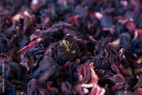 dried hibiscus leaves