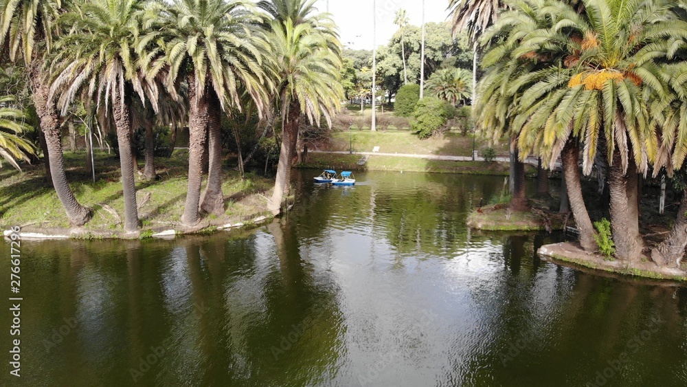 Lago Lanchas Lanchitas Parque Rodo Montevideo Uruguay