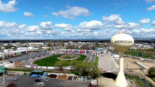Water Tower flyby - Meridian, Idaho