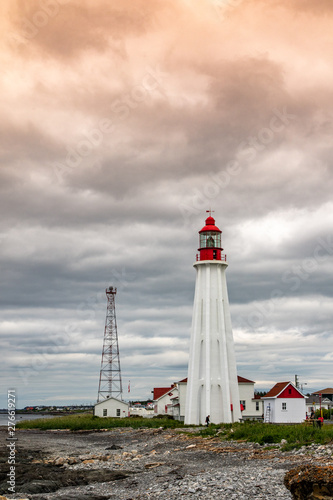 Leuchtturm  Quebec  Kanada