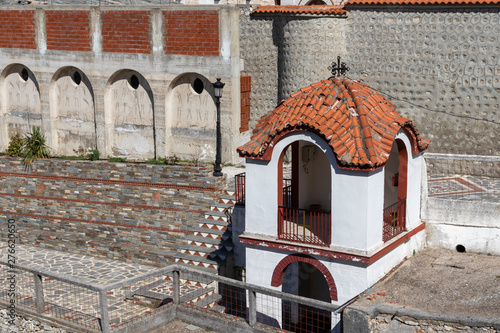 Medieval Holy Monastery of Holy Mary Eikosifoinissa, Greece photo