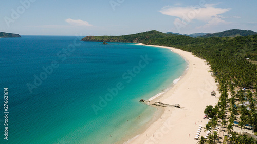 Tropical beach in The Philippines