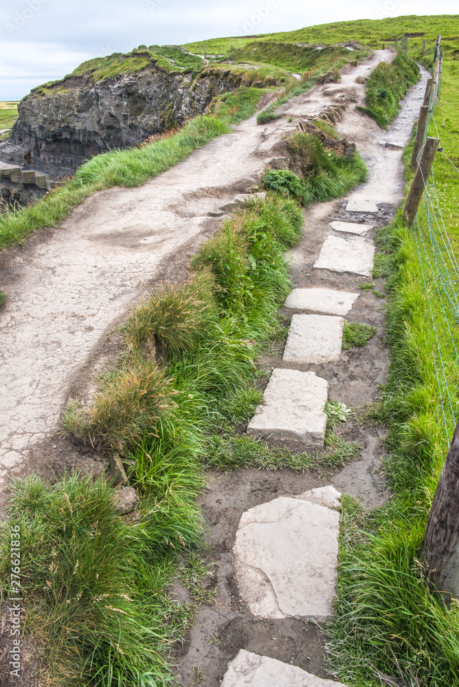 Walking Path at the Cliffs of Moher Walking Path at the Cliffs of Moher