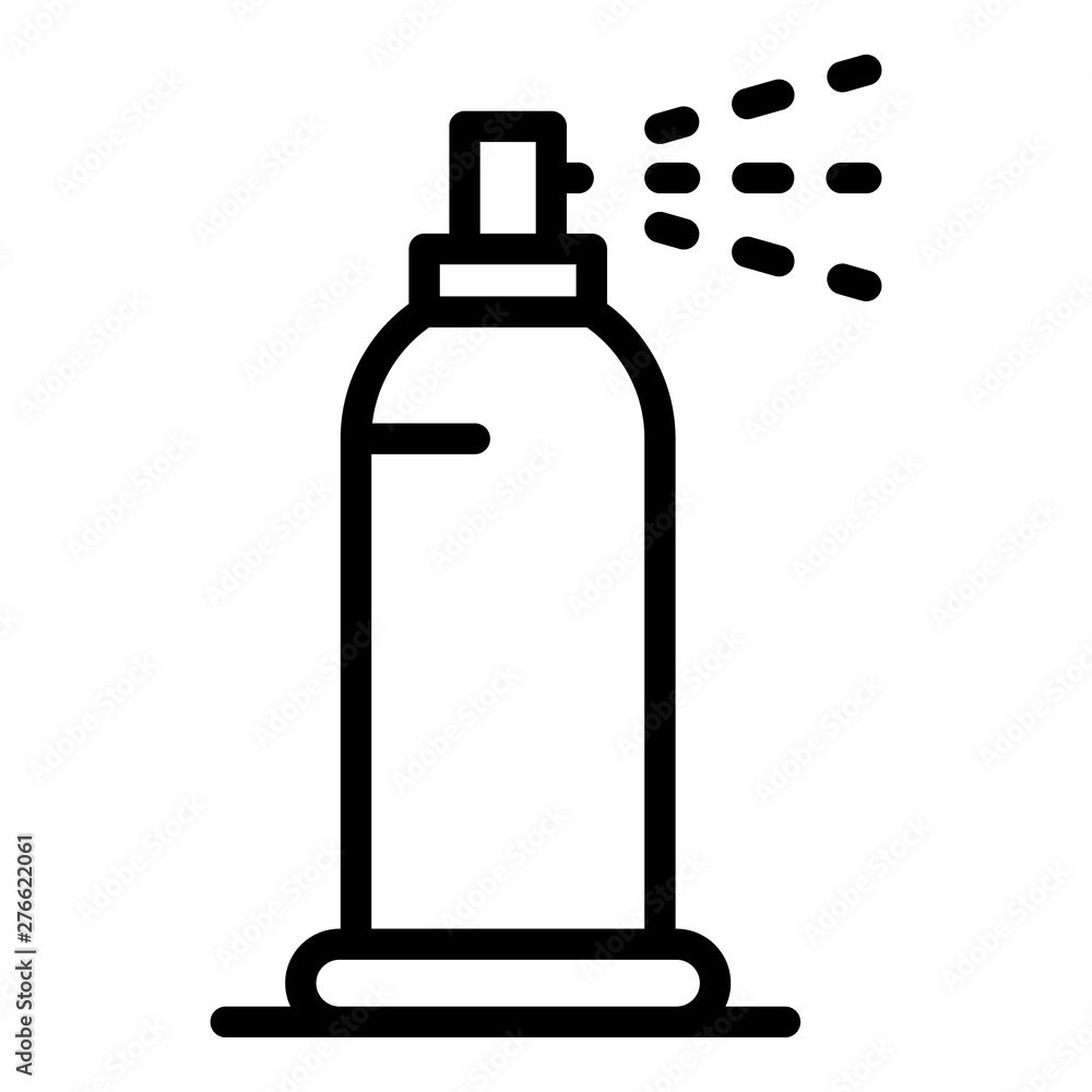 Plastic deodorant icon. Outline plastic deodorant vector icon for web design isolated on white background Plastic deodorant icon. Outline plastic deodorant vector icon for web design isolated on white background