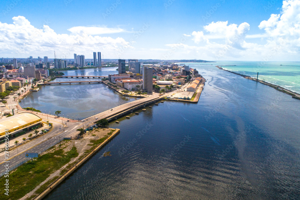 Naklejka premium Recife Antigo, PE