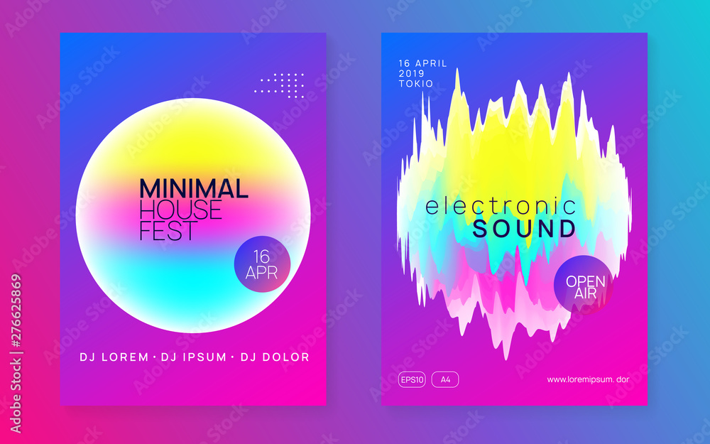 Poster for summer fest and music flyer. Poster for summer fest and music flyer.