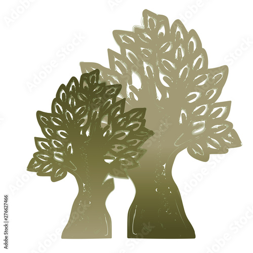 two tree