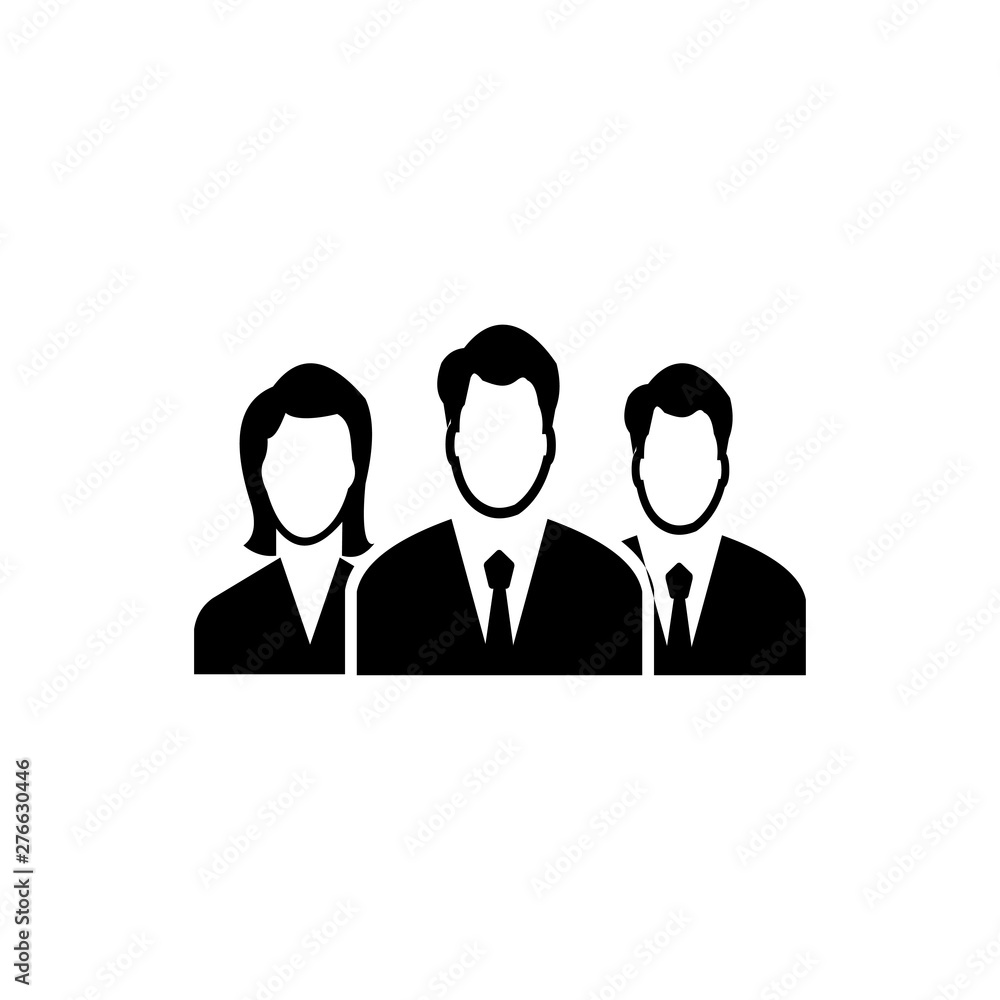 Teamwork symbol icon vector illustration Teamwork symbol icon vector illustration