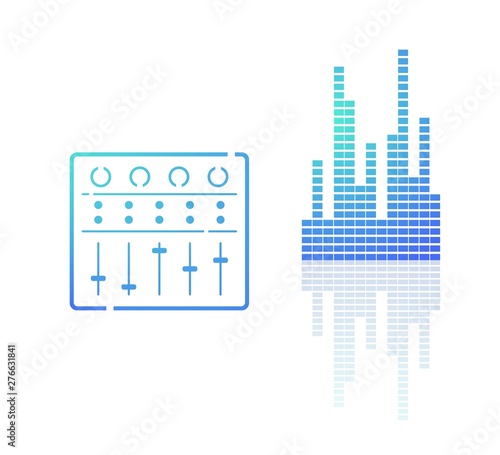 mixer audio console icon