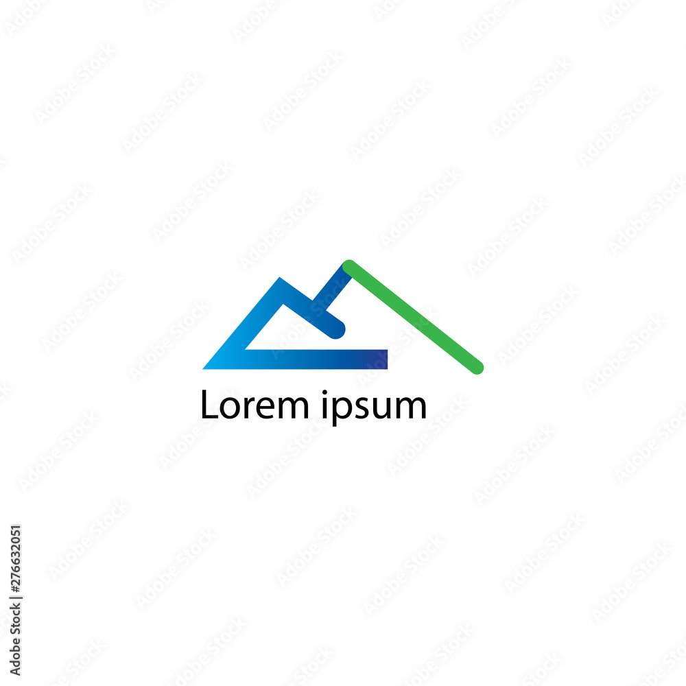 Mountain logo design vector illustrator. Abstarct design. modern design Mountain logo design vector illustrator. Abstarct design. modern design