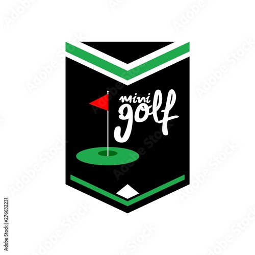 mini golf emblem design