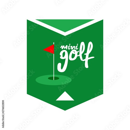mini golf emblem design
