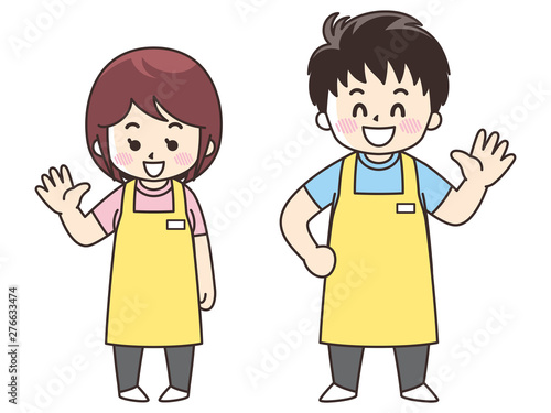 介護士の男女