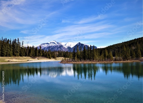 Fototapeta Naklejka Na Ścianę i Meble -  Cascade Ponds, Banff