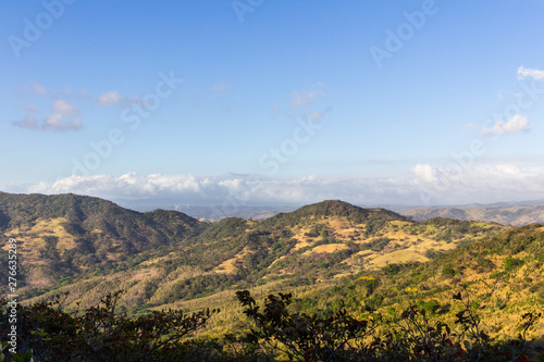 View from Cerro Pelado  Guanacaste  Costa Rica. 