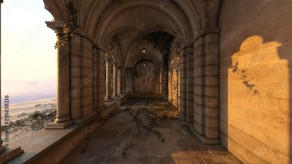 Fototapeta premium 石造りの建物